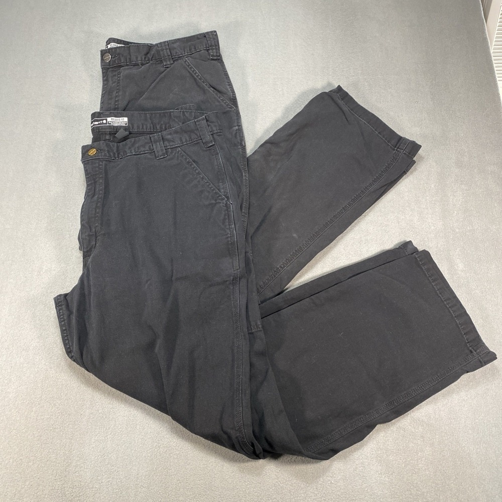 Carhartt Relaxed Fit Rugged Flex Mens 40/32 Utility pants Black